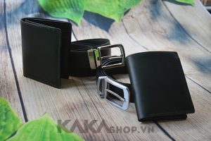 Ví da bò nam đứng cao cấp nâu xanh 310 3