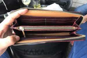 Ví da bò zip cao cấp 308 3