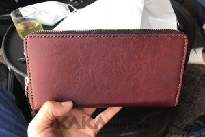 Ví da bò zip cao cấp 308
