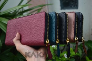 Ví da bò zip cao cấp 308 5