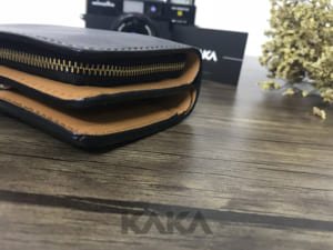 Ví da unisex zip 329 10
