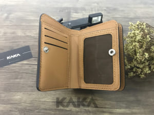 Ví da unisex zip 329 4