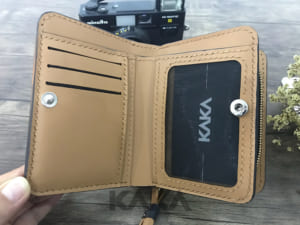 Ví da unisex zip 3295