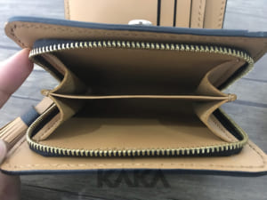 Ví da unisex zip 329 6