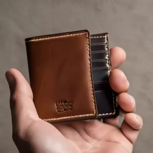 Ví da bò đựng card nhỏ gọn